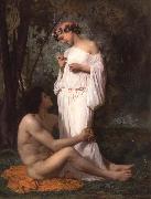 Adolphe William Bouguereau Idyii painting